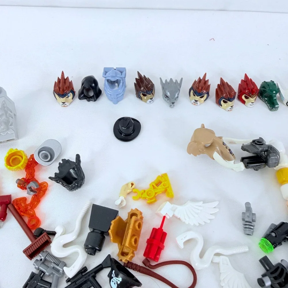 LEGO Minifigure Parts Lot Chima Star Wars Figures Heads Torsos Rainn Delacourt